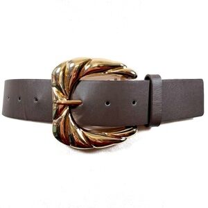 NEW. Zara Gold Ornate Buckle Belt. NWT